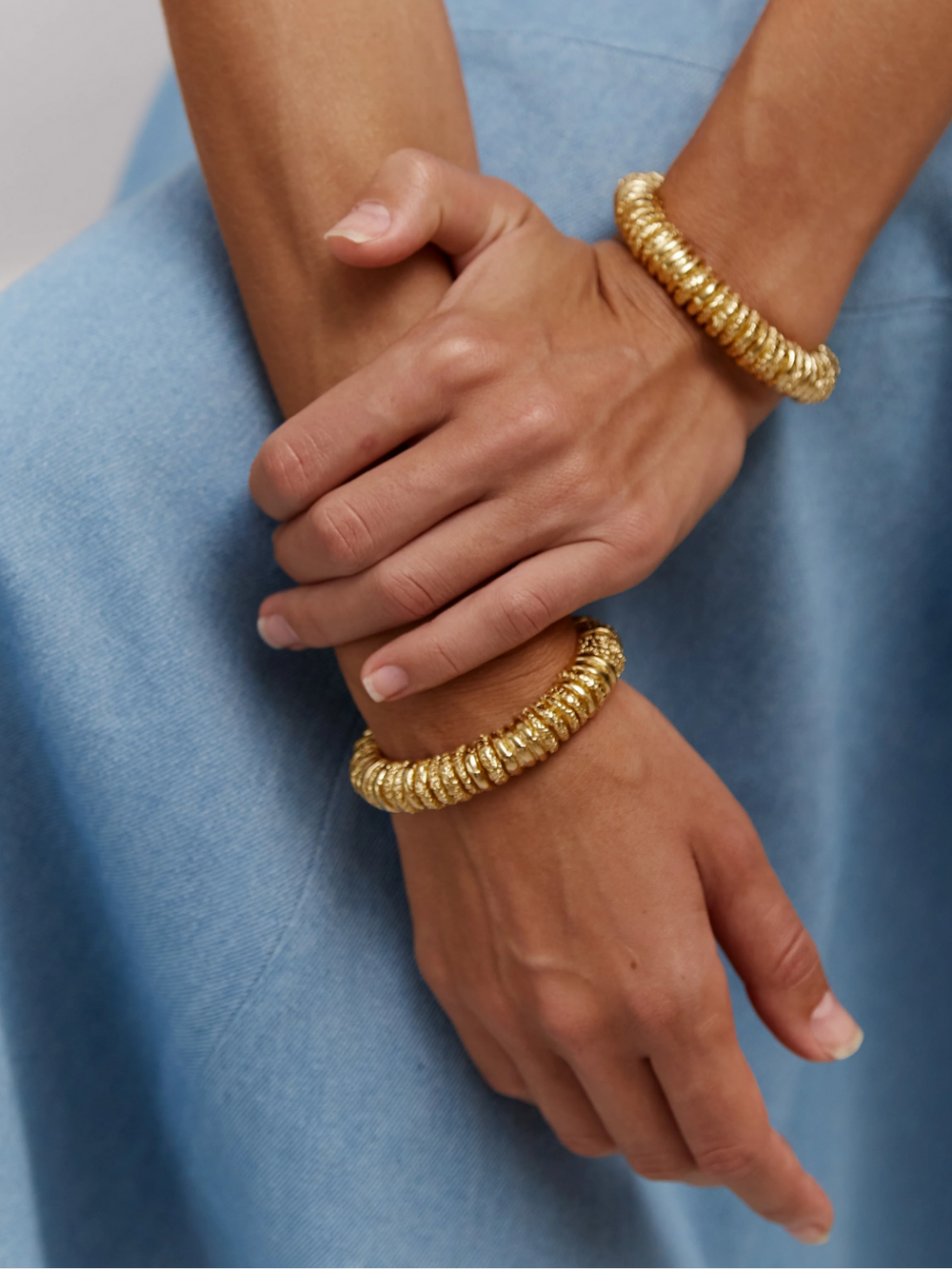 Golden Coil Bracelet