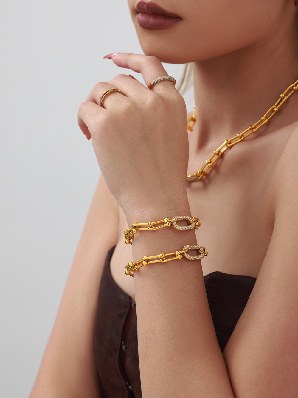 Gleam Link Bracelet