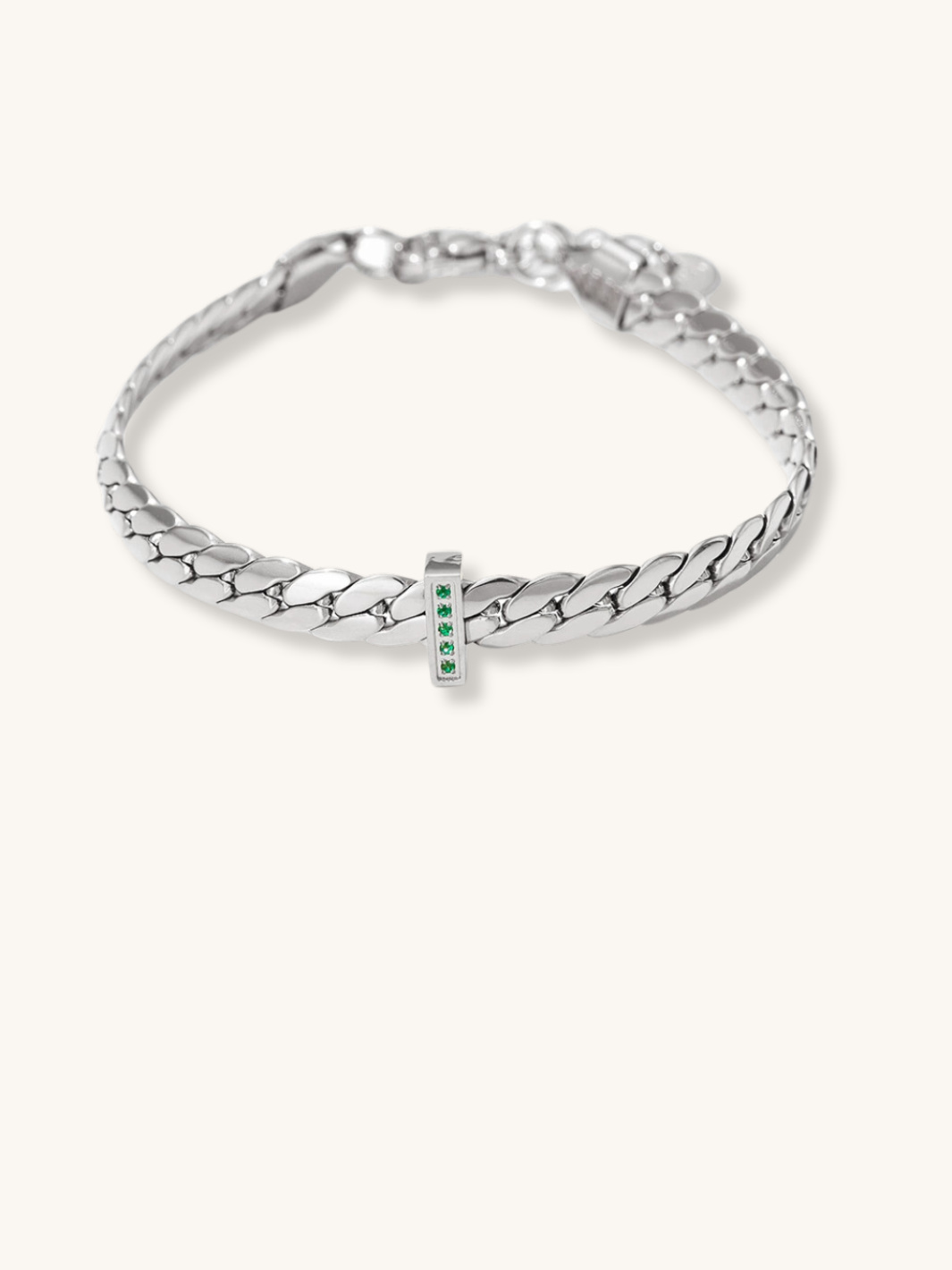 Emerald Link Bracelet