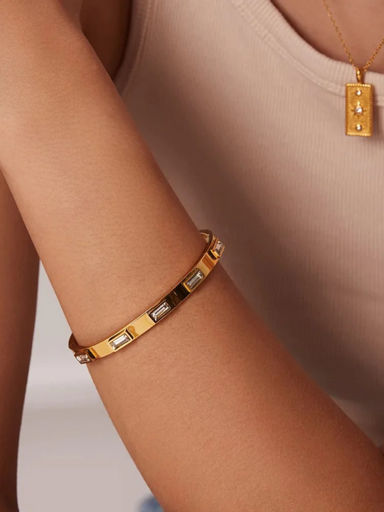 Diamant-Baguette-Armband