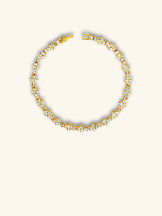 Gold Tennis Bracelet