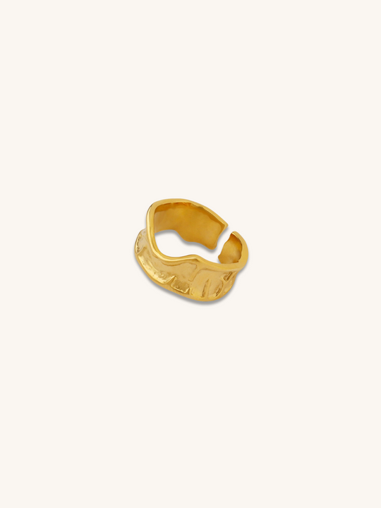 Sculpted Flow Ring