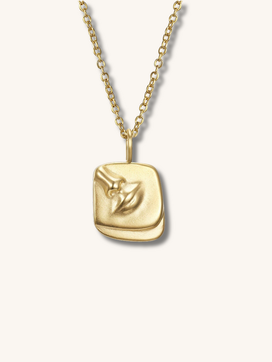 Goldene Muse Halskette