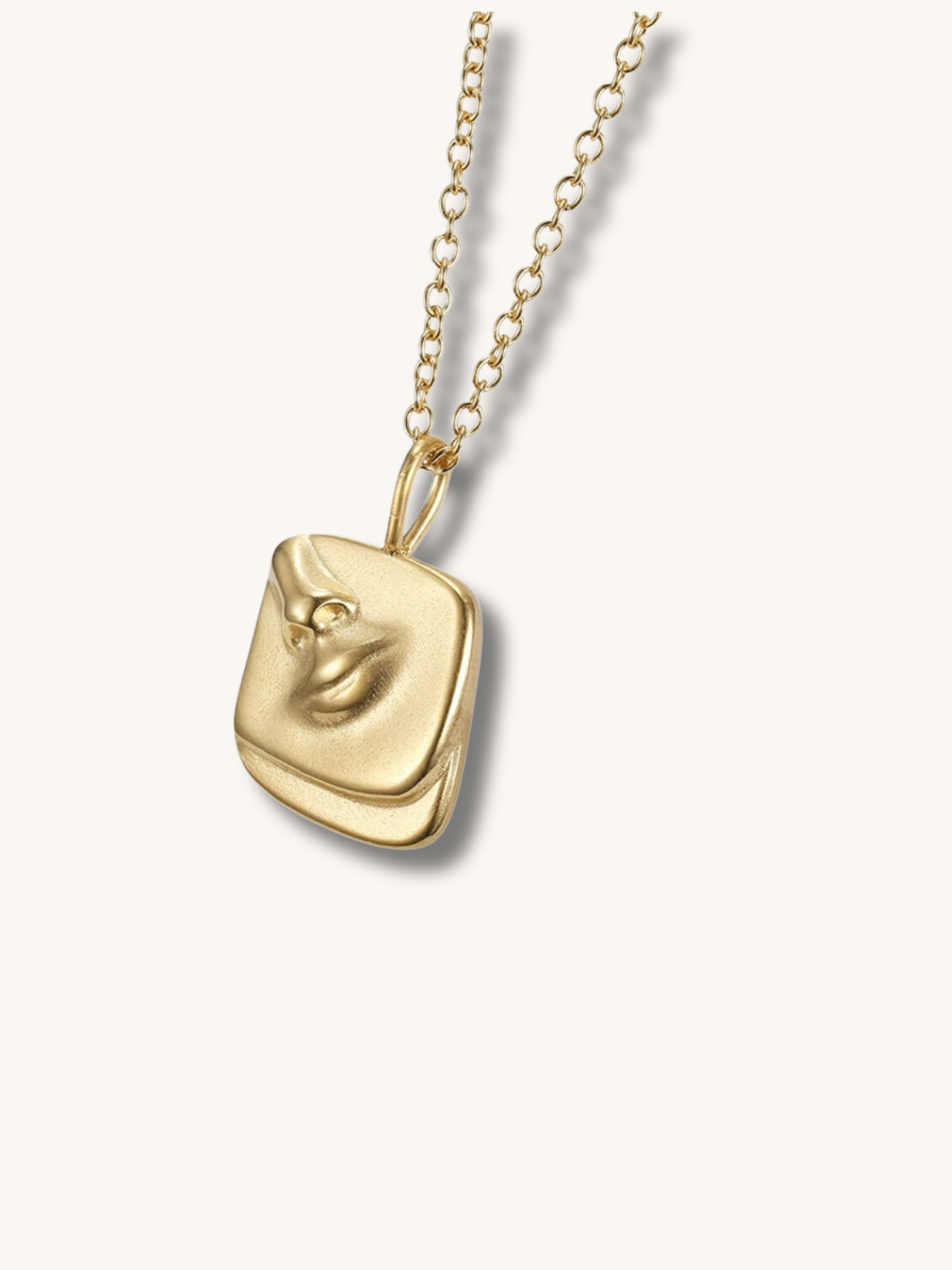 Goldene Muse Halskette