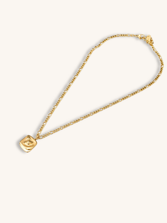 Goldene Muse Halskette