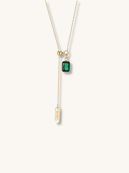 Halskette mit Evergreen-Charm