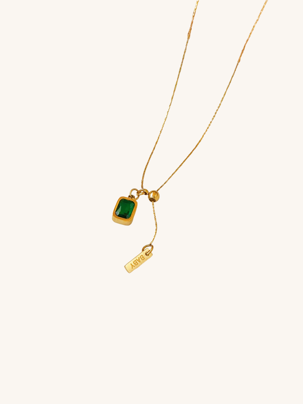 Halskette mit Evergreen-Charm