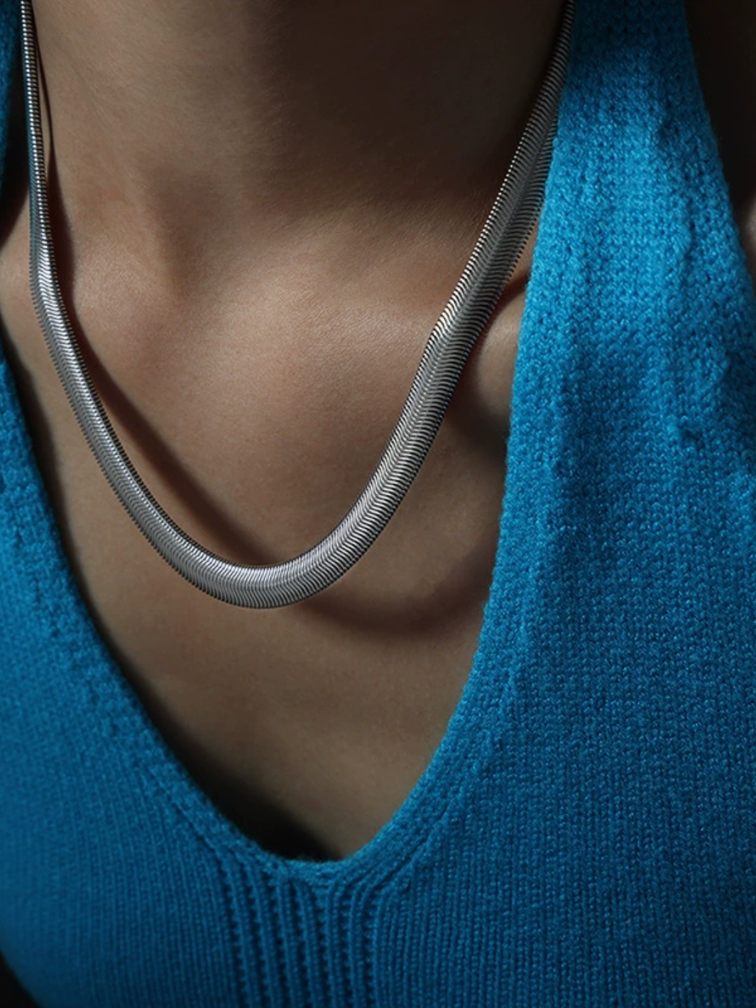 Silver Serpent Necklace