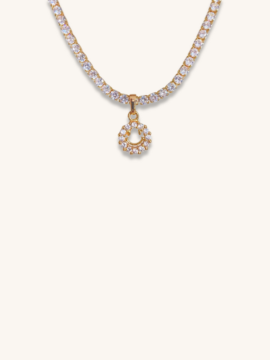 Collar de abrazo de diamantes