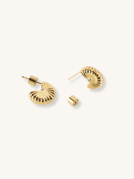 Nautilus Gold Huggies