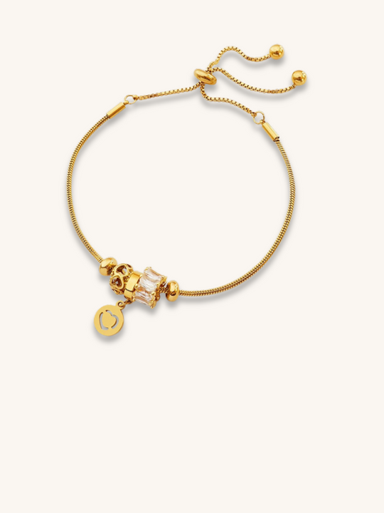 Elegant Charm Slider Bracelet