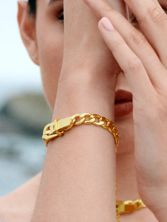 Luxe Curb Chain Bracelet