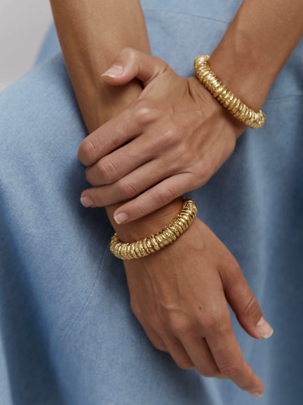 Golden Coil Bracelet