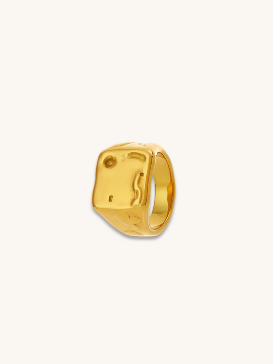 Statement-Ring „Rohe Eleganz“