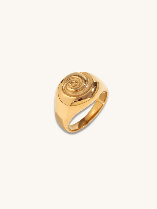 Goldener Whirlpool-Ring