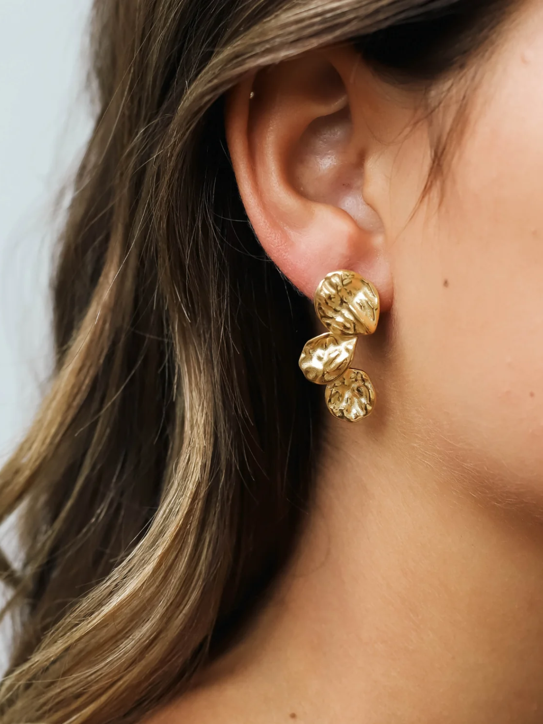 Pendientes colgantes Celeste