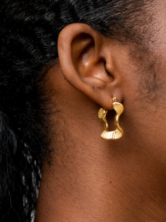 Solis Sculpted Hoops